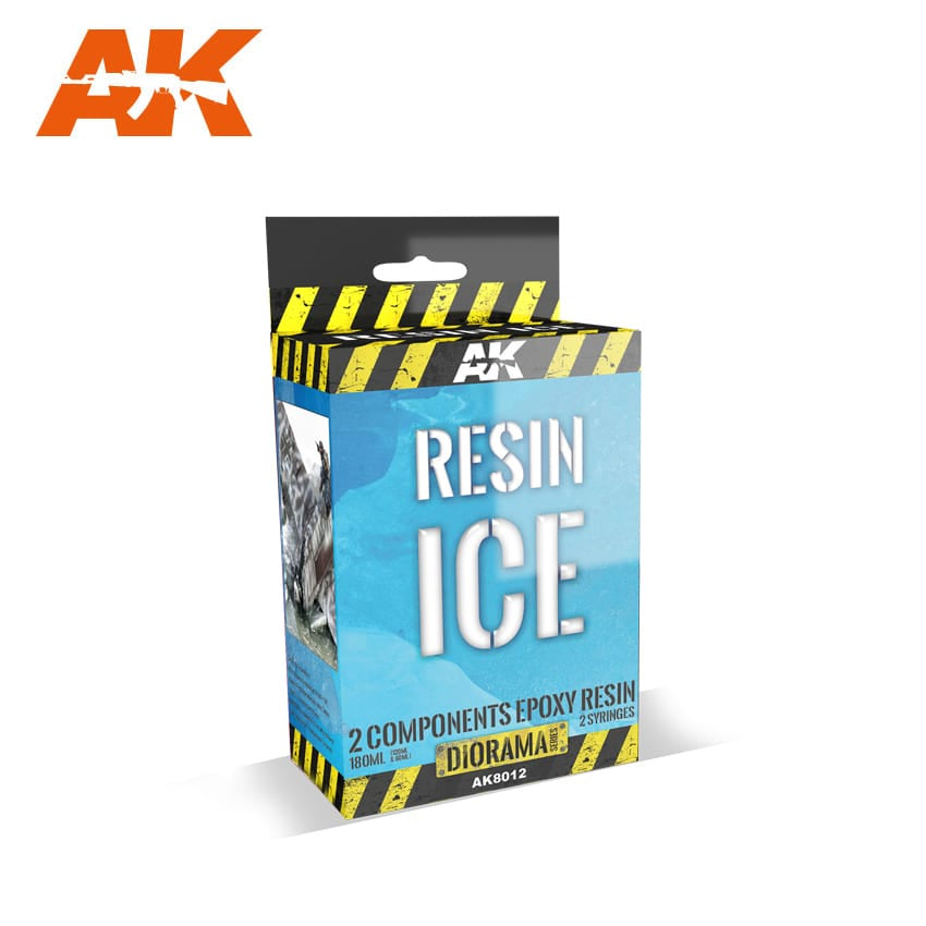 AK Interactive Resin Ice - 2 Components Epoxy Resin (150ml) AK-8012