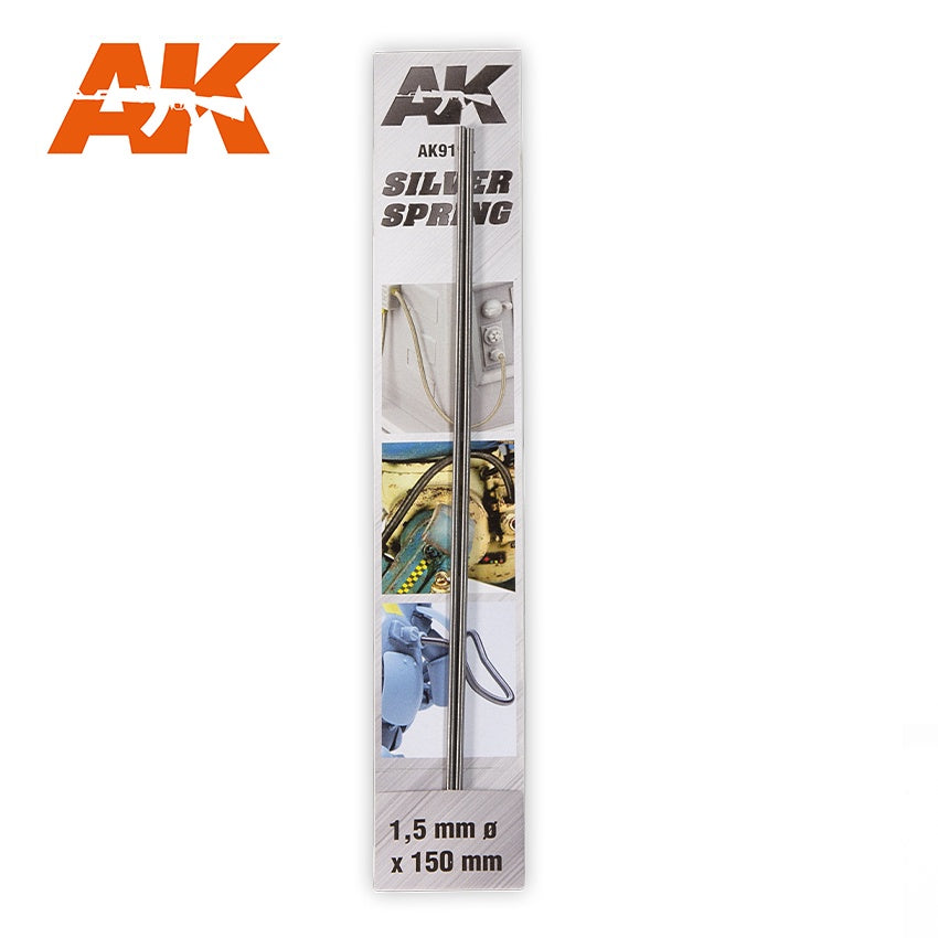 AK Interactive Silver Spring 1.5mm #AK-9194