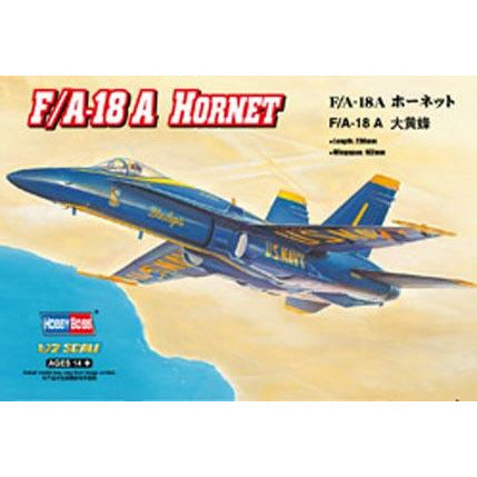 FA-18 A Hornet (Blue Angels Markings) 1/72 #80268 by Hobby Boss