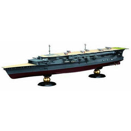 IJN Aircraft Carrier Kaga Three Flight Deck Version Full Hull 1/700 Model Ship Kit #451558 by Fujimi