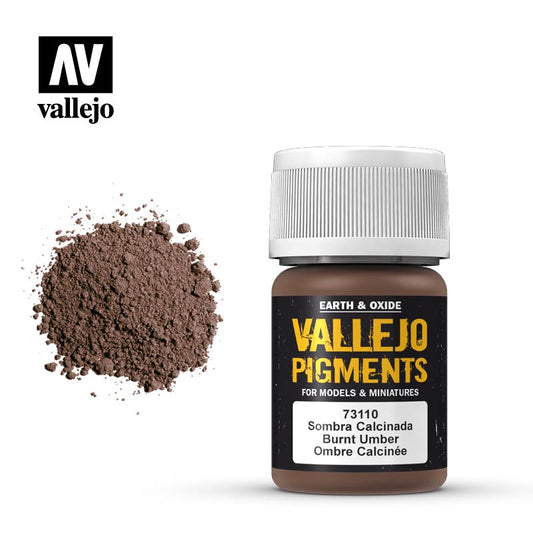 VAL73110 Burnt Umber Pigment (30ml)