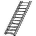 Plastruct 1/200 N Scale Stairs (2 pcs) PLA90661