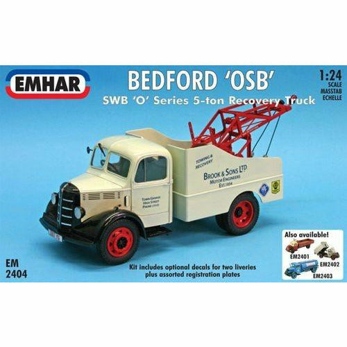 Bedford "OSB" SWB "O" Series 5-Ton Recovery Truck 1/24 by Emhar