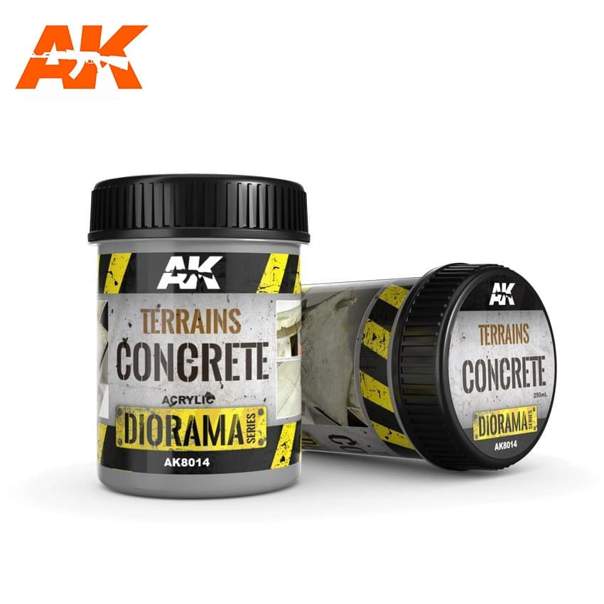AK-8014 Acrylic Terrains Concrete (250ml)
