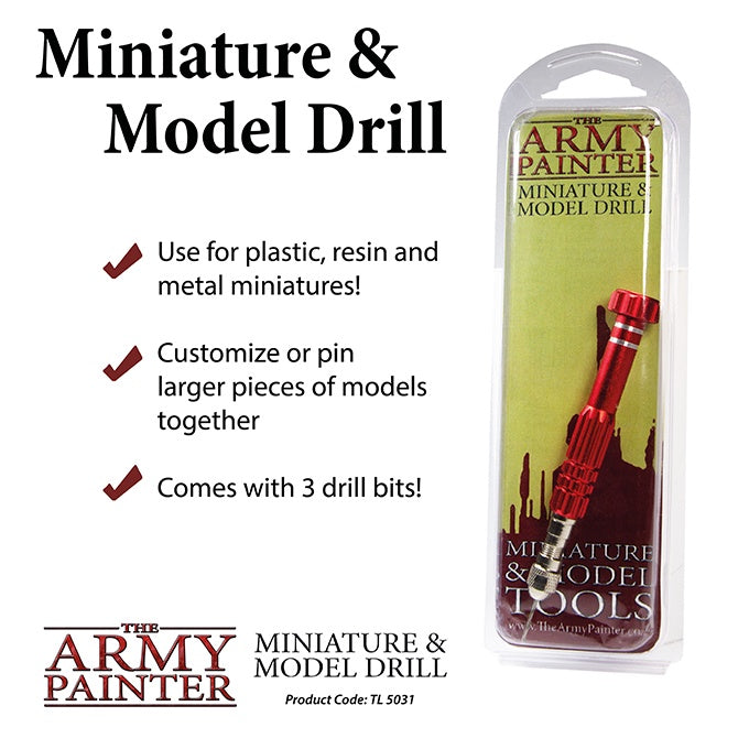 The Army Painter Miniature and Model Drill TAPTL5031
