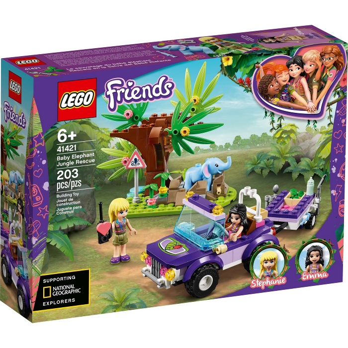 Lego Friends: Baby Elephant Jungle Rescue 41421
