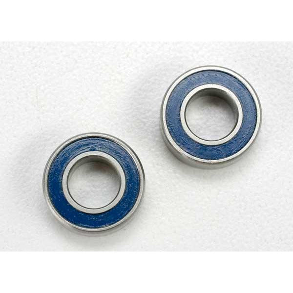 TRA5117 Traxxas Ball Bearing, Blue Rubber Sealed (6x12x4mm) (2)