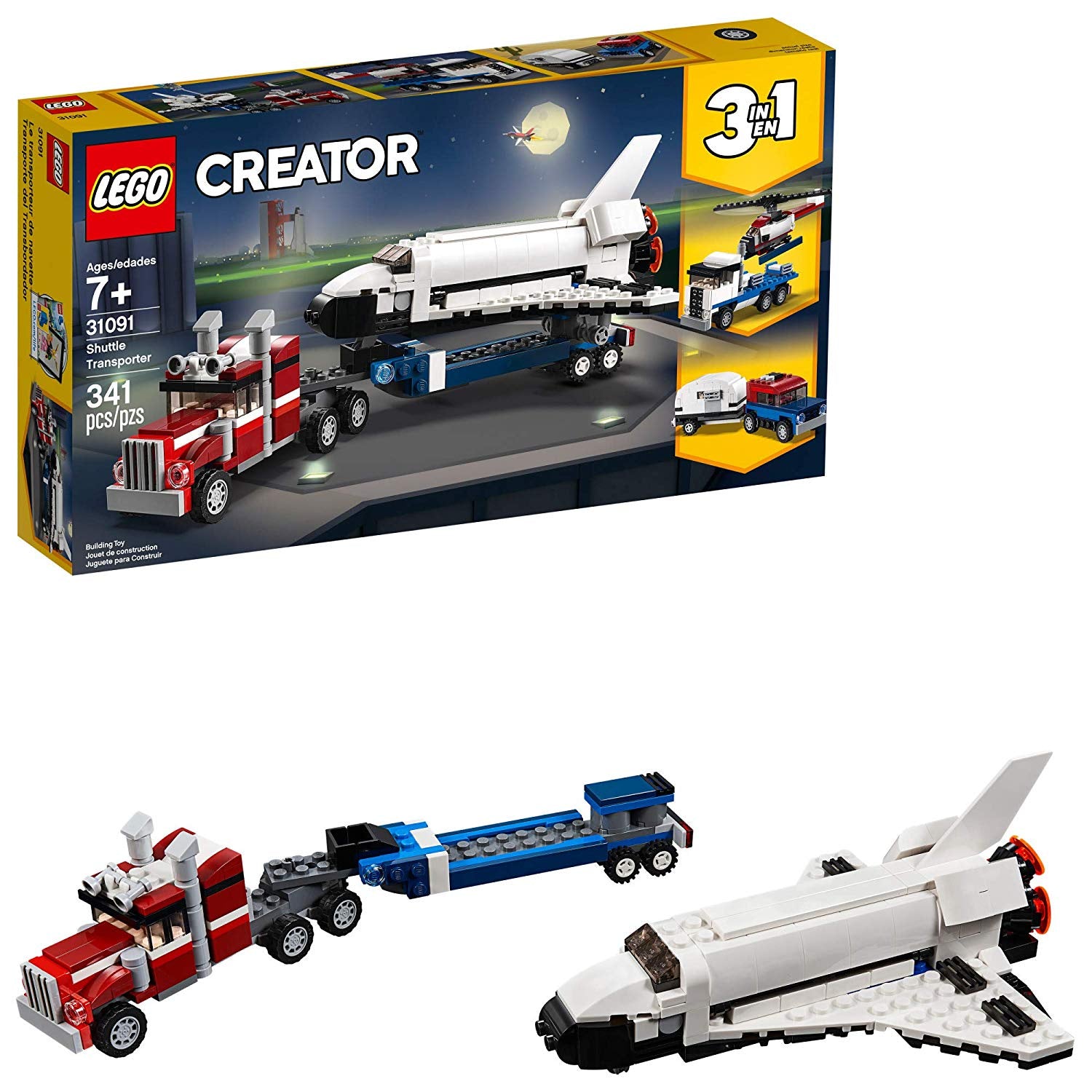 Lego Creator: Shuttle Transporter 31091