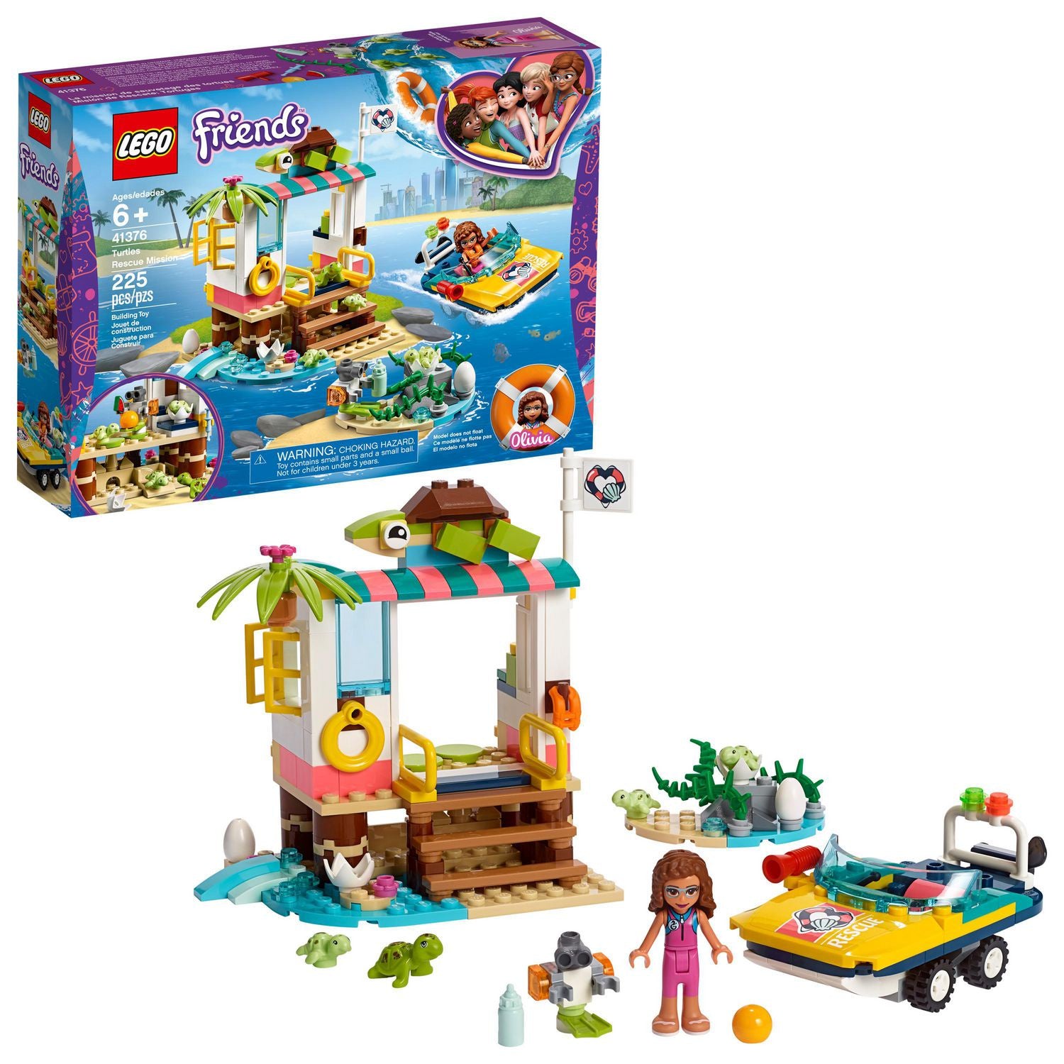 Lego Friends: Turtles Rescue Mission 41376