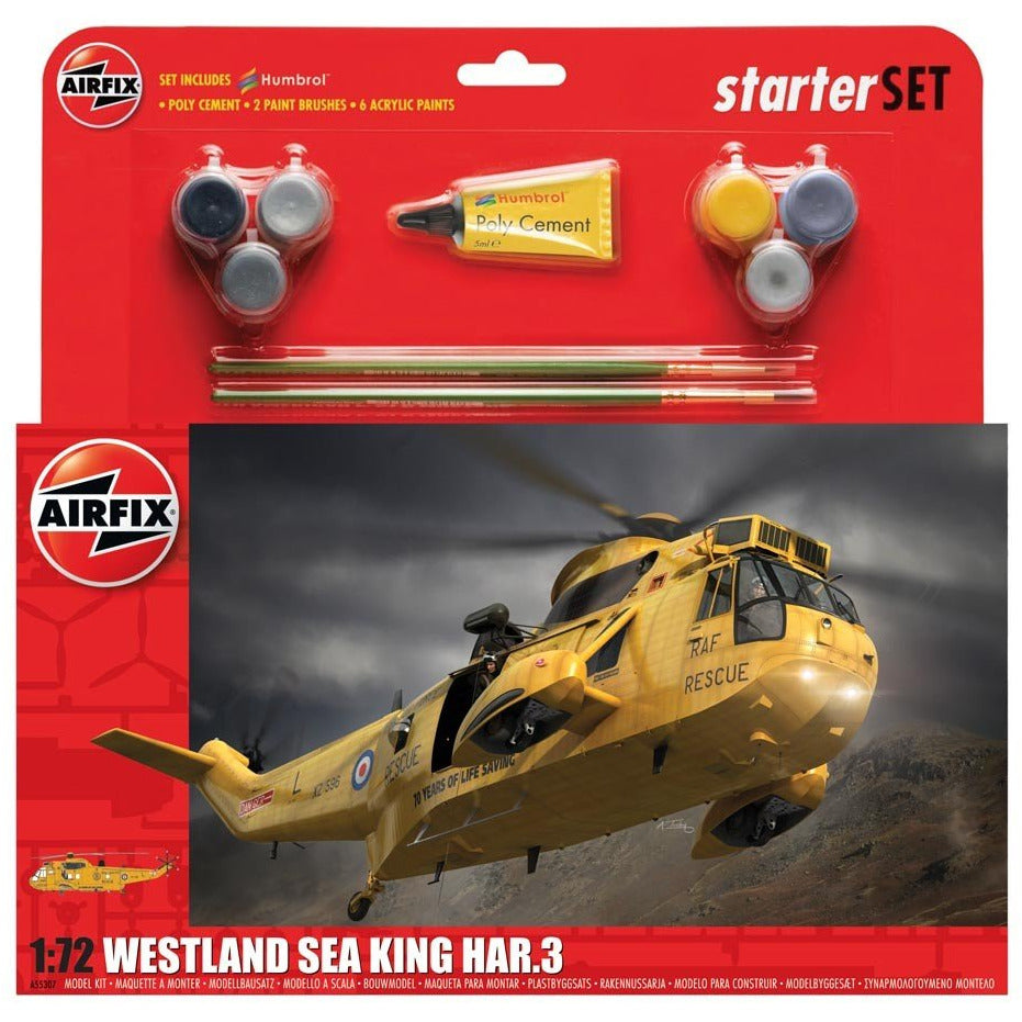 Westland Sea King Starter Set 1/72 by Airfix