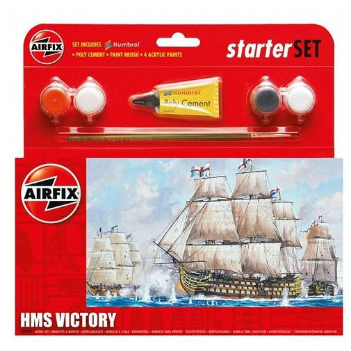 HMS Victory Starter Set 1/72 Model Sailing Ship #55104 by Airfix