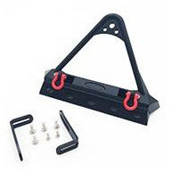 APS28044K Front Bumper w/Stinger for 1:10 Crawlers Black Steel