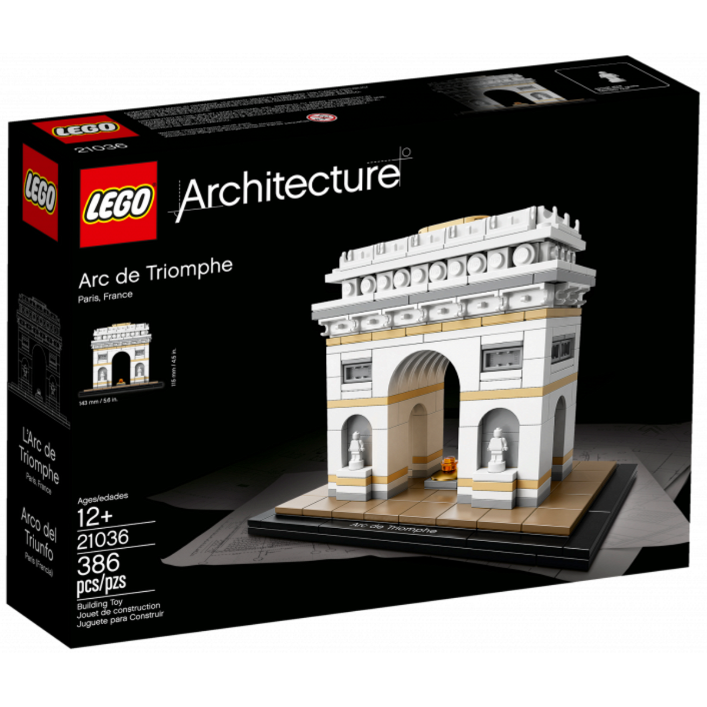 Lego Architecture: Arc de Triomphe 21036