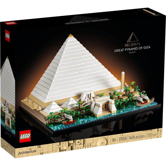 Lego Architecture: The Great Pyramid of Giza 21058