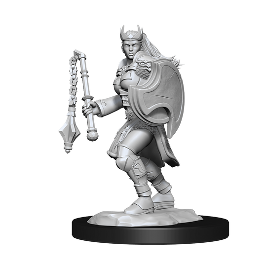 D&D Unpainted Mini - Kalashtar Cleric - Female 90233