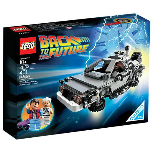 Lego Ideas:  (Cuusoo) The DeLorean Time Machine 21103