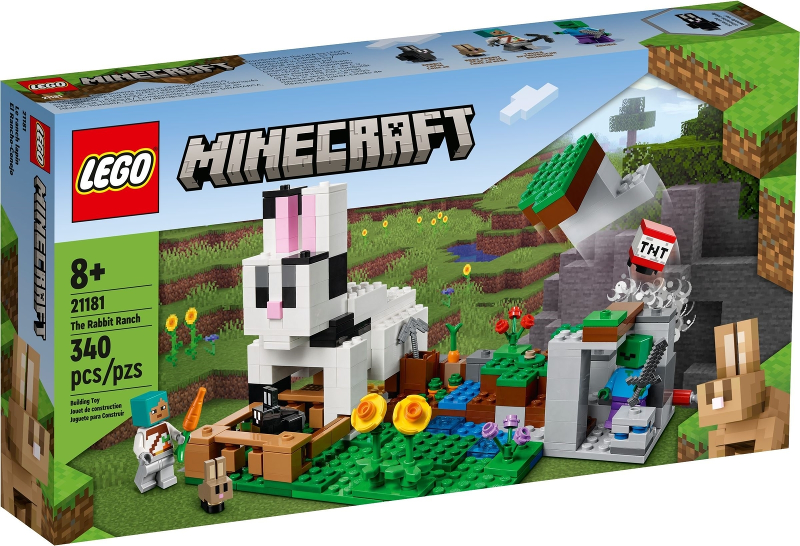 Lego Minecraft: The Rabbit Ranch 21181