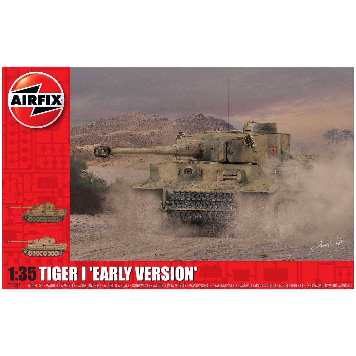 Tiger I Early Version 1/35 by Airfix