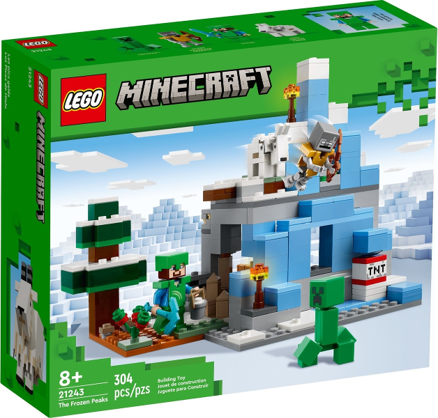 Lego Minecraft: The Frozen Peaks 21243