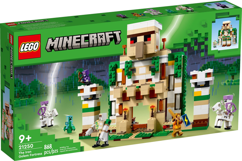 Lego Minecraft: The Iron Golem Fortress 21250