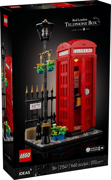 Lego Ideas (Cuusoo): Red London Telephone Box 21347