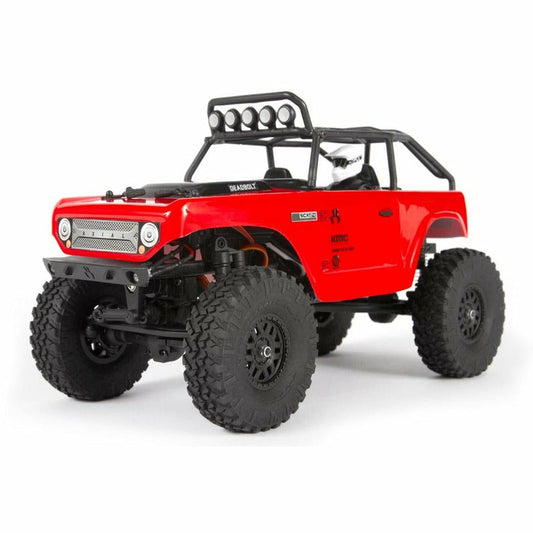 Axial 1/24 4WD Mini Crawler RTR Brushed SCX24 Deadbolt - Red AXI90081T1