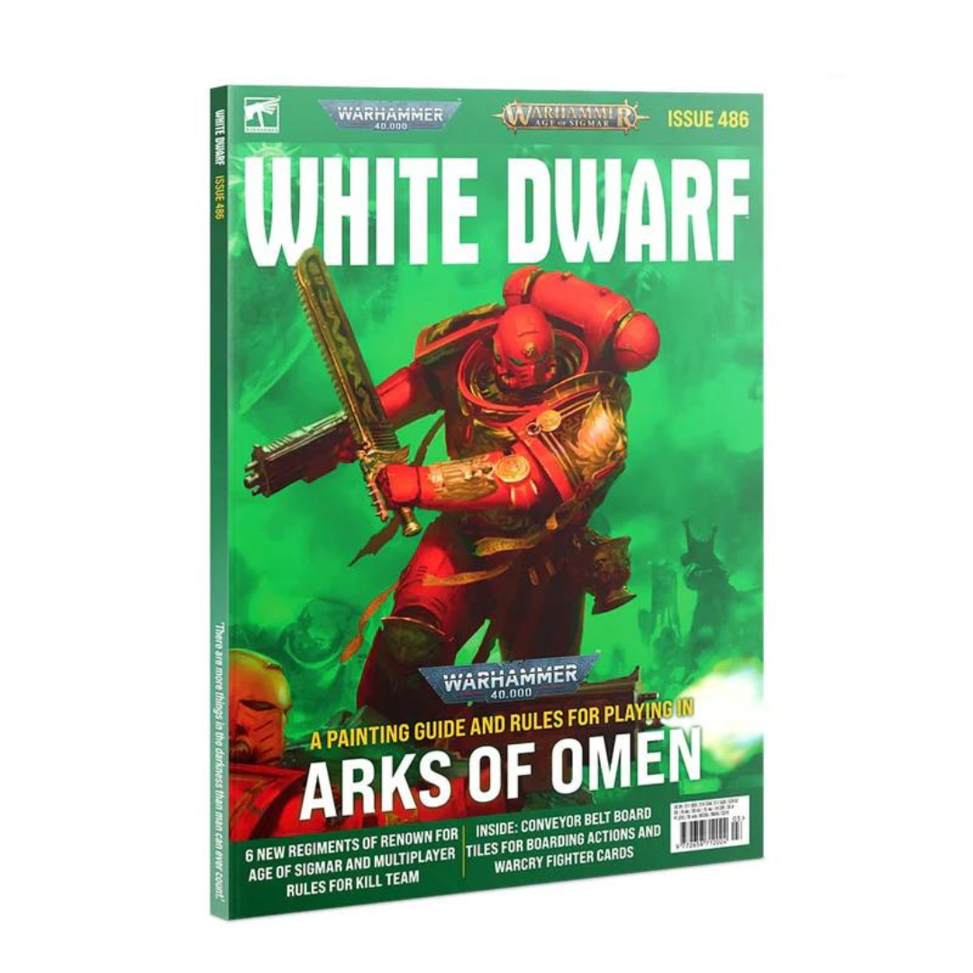 Warhammer Magazine White Dwarf Issue 486 (March 2023)