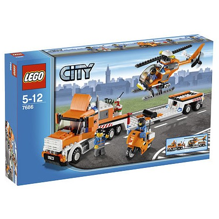 Lego City: Helicopter Transporter 7686