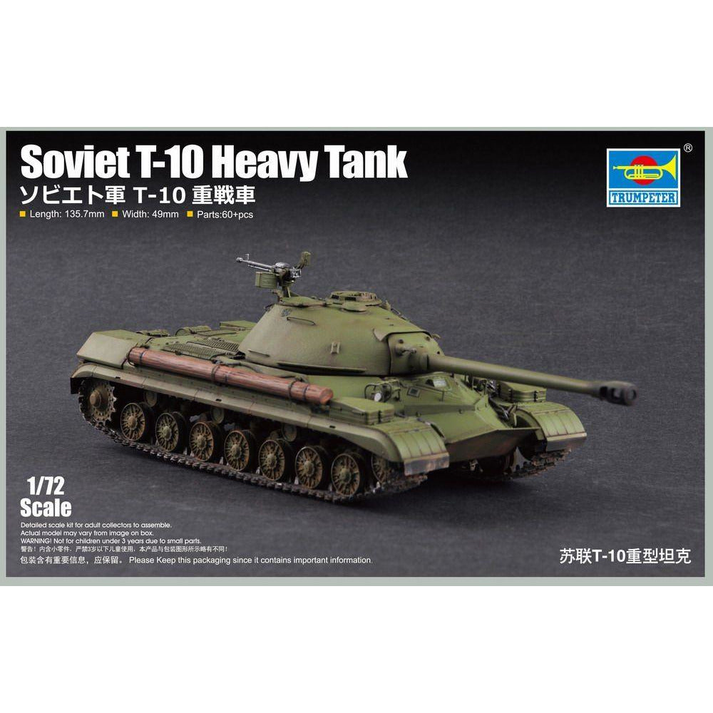 Soviet T-10 Heavy Tank 1/72 by Trumpeter