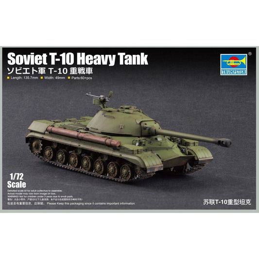 Soviet T-10 Heavy Tank 1/72 by Trumpeter