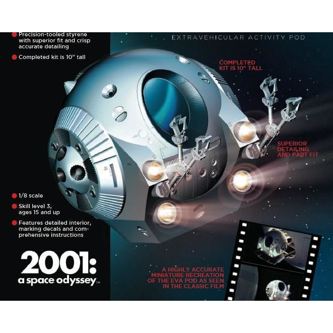 EVA Pod 1/8 2001: A Space Odyssey Model Kit #2001-4 by Moebius