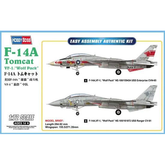 F-14A Tomcat 1/72 by Hobby Boss