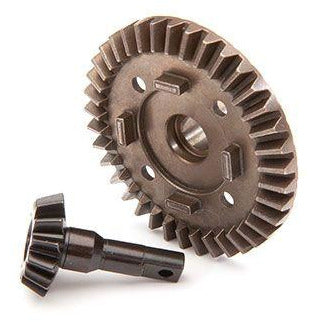 Traxxas Ring gear, differential/ pinion gear, differential (front)