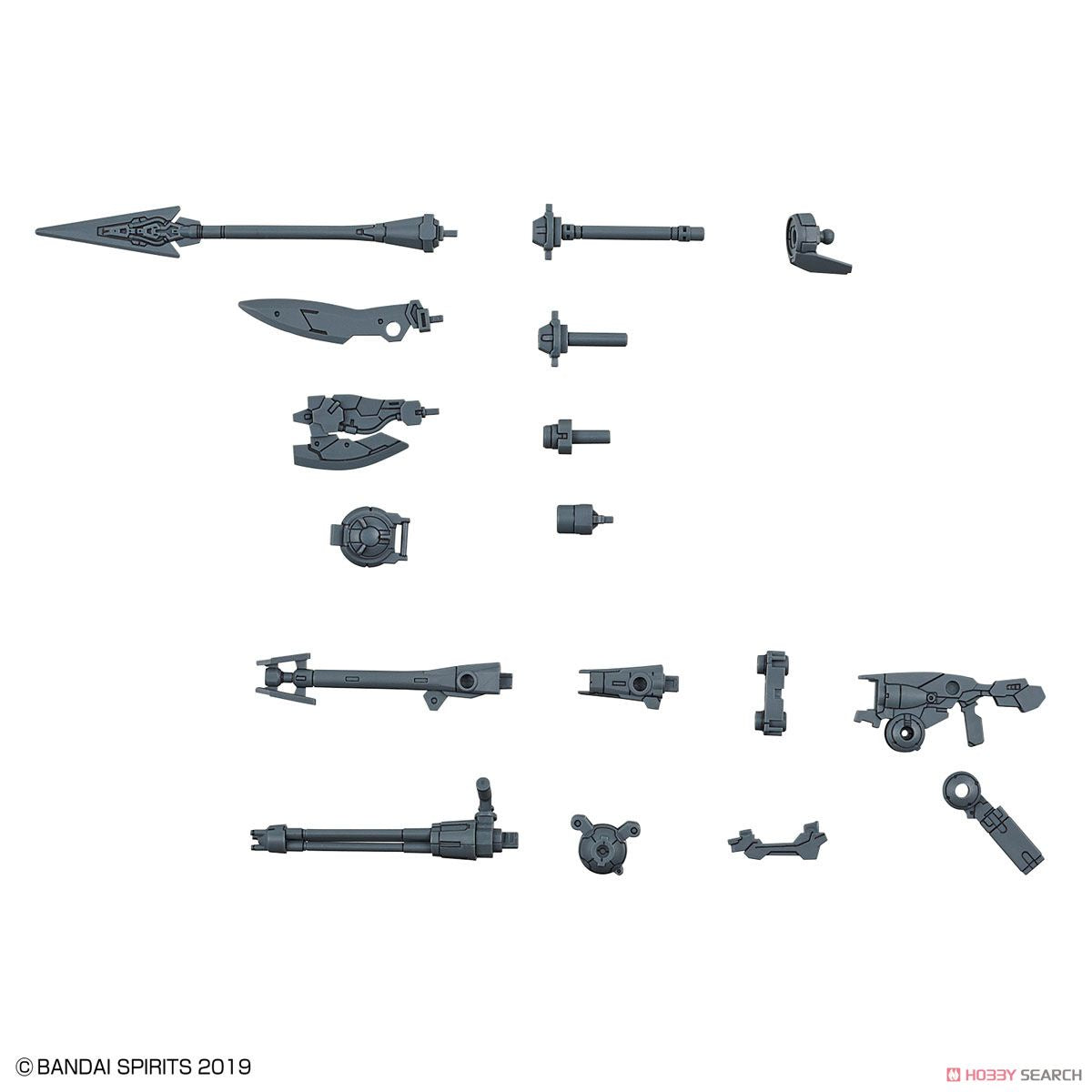 Option Weapon 1 for Portanova 30 Minutes Missions Accessory Model Kit #5057814 by Bandai