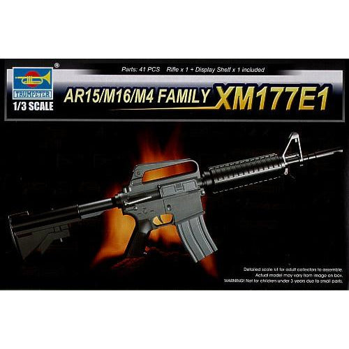 AR15/M16/M4 FAMILY- XM177E1 1/3 #01902 by Trumpeter