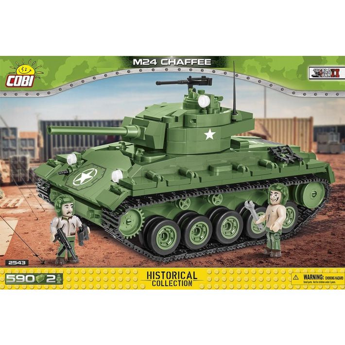 Cobi Historical Collection WWII: M24 Chaffee 590 PCS