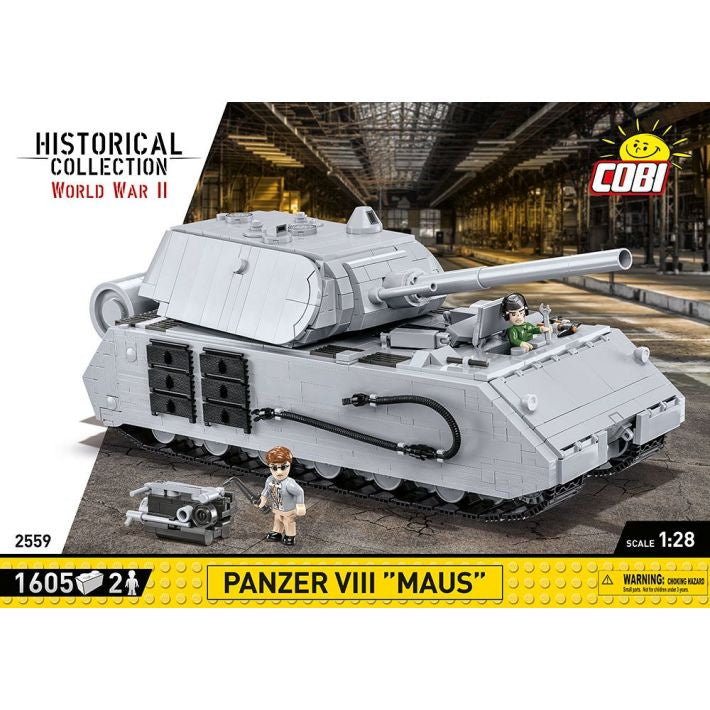 Cobi Historical Collection WWII: Panzer VIII Maus 1605 PCS