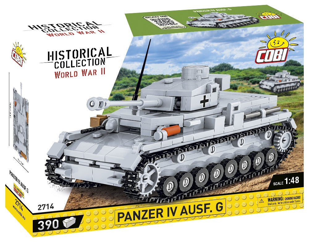 Cobi Historical Collection WWII: 2714  Panzer IV Ausf.D 389 PCS