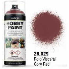 VAL28029 Gory Red Aerosol (400ml) Fantasy Color Primer