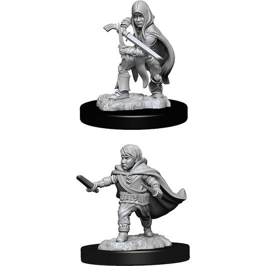 D&D Unpainted Mini - Halfling Rogue 90139