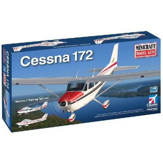 Cessna 172 Skyhawk Aircraft by Minicraft 1/48 by Minicraft