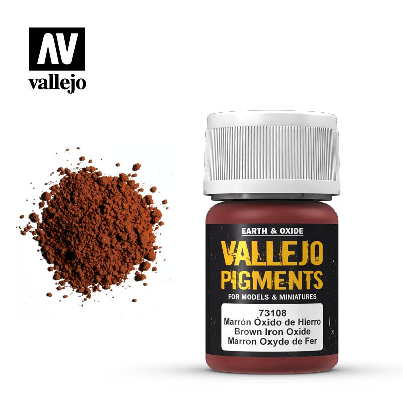 VAL73108 Brown Iron Oxide Pigment (30ml)