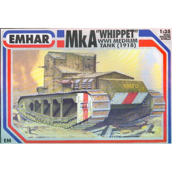 Mk. A "Whippet" WW I Medium Tank (1918) 1/35 by Emhar