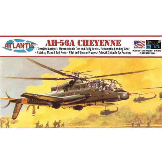 AH-56 Cheyenne Chopper 1/72 #A506 by Atlantis