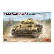 Pz.Kpfw.III Ausf.J with Workable Track Links 1/35 #5070 by Ryefield Model