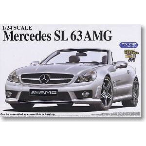 The Best Car GT SL63 AMG 1/24 Model Car Kit #047859 by Aoshima