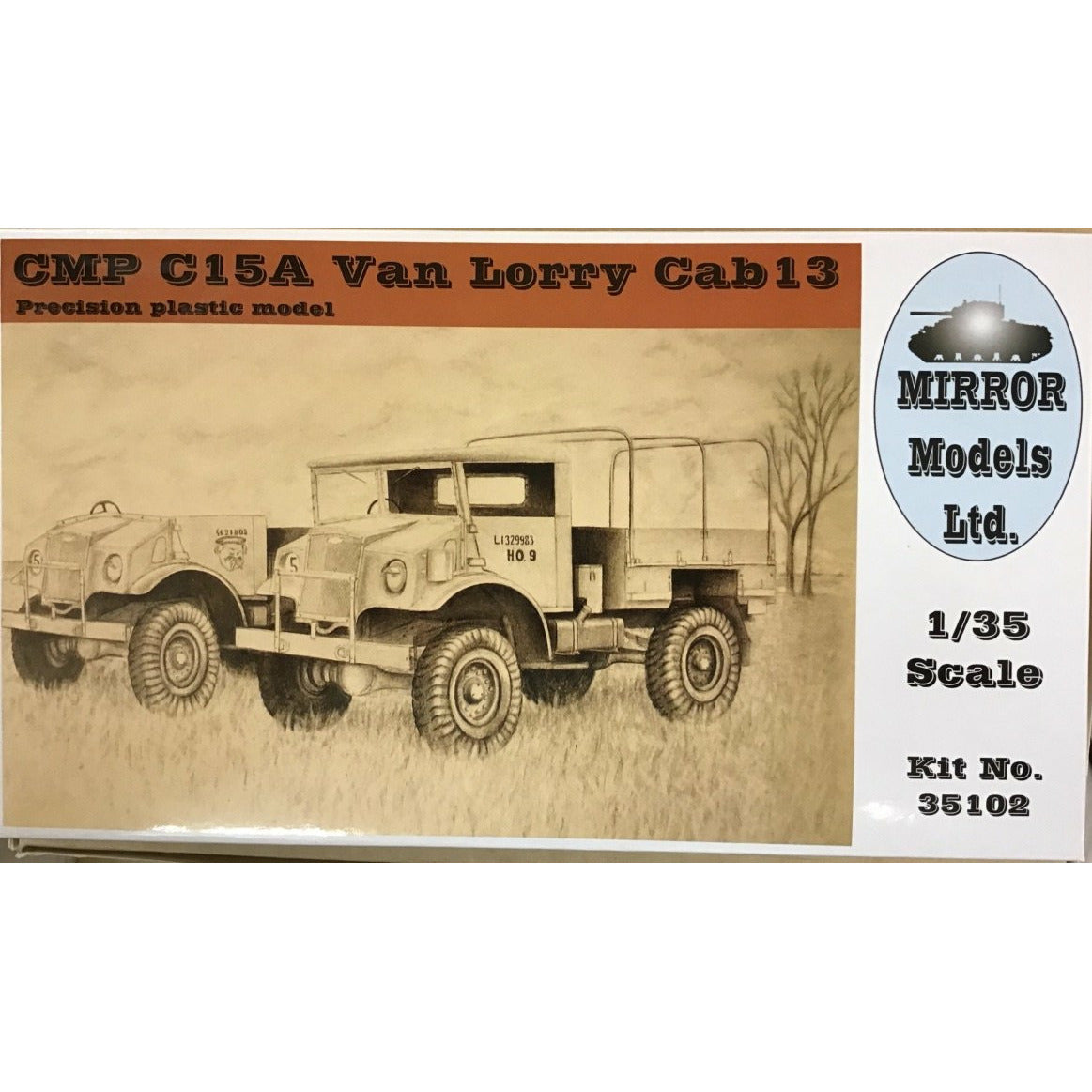 1/35 CMP C15A Van Lorry Cab13