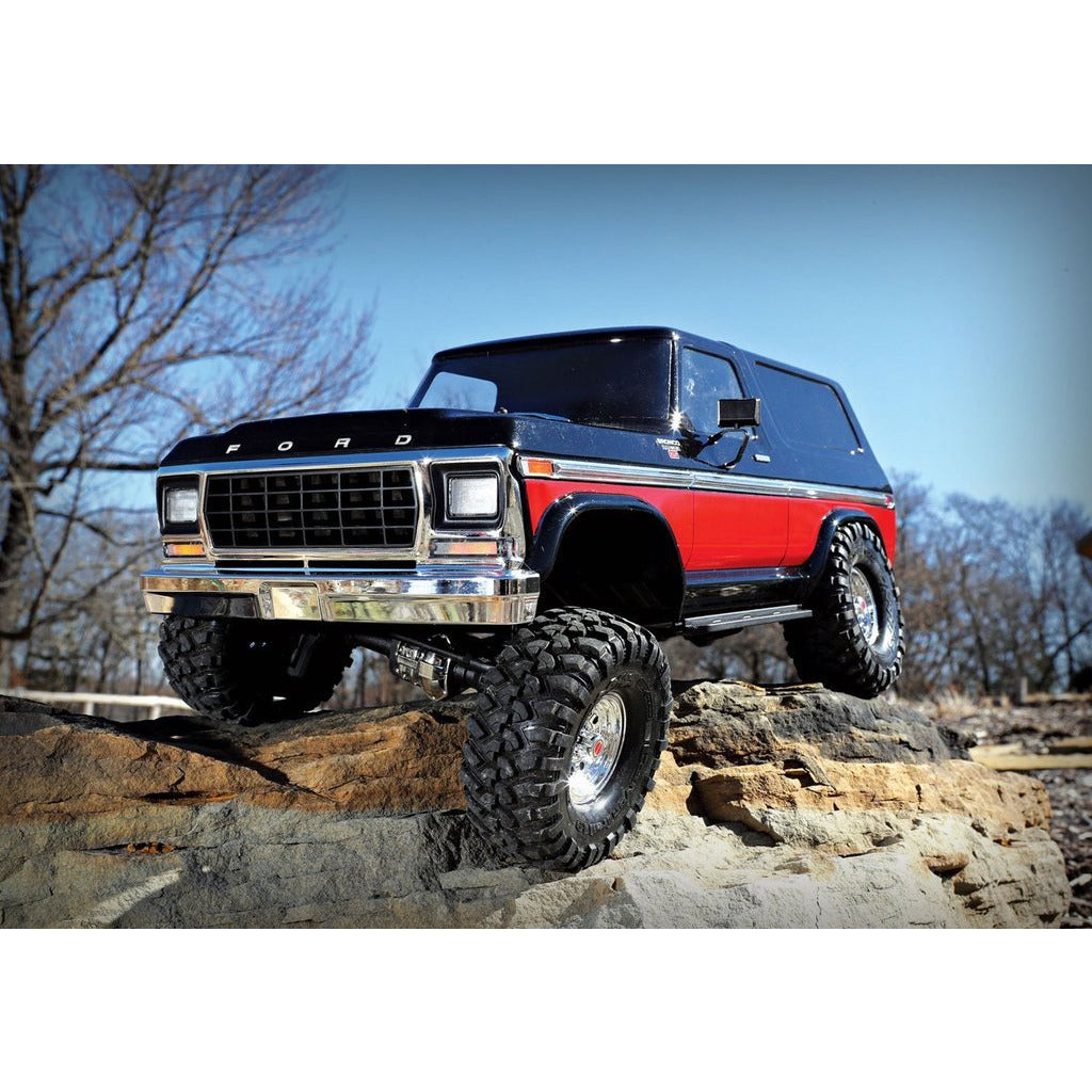Traxxas 1/10 4WD Crawler RTR TRX-4 1979 Ford Bronco - Red TRA82046-4RED