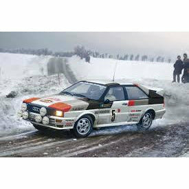 Audi Quattro Rally 1/24 Model Car Kit #3642 by Italeri