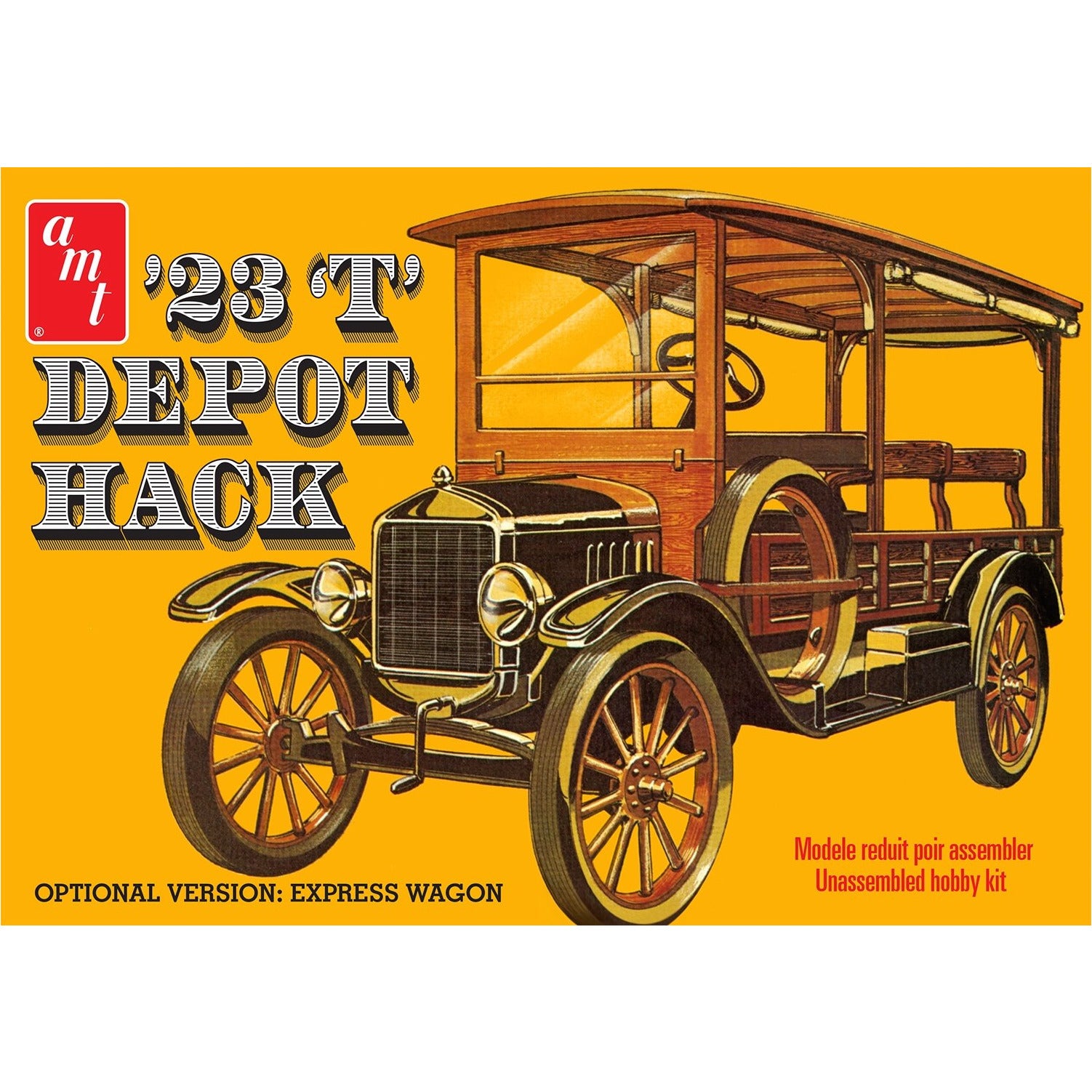 1923 Ford T Depo Hack 1/25 Model Car Kit #1237 by AMT